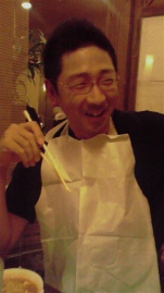満面の笑み